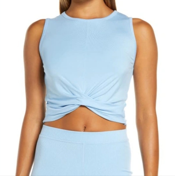 ALO Yoga Tops - ALO Yoga Cover Cropped Tank Top